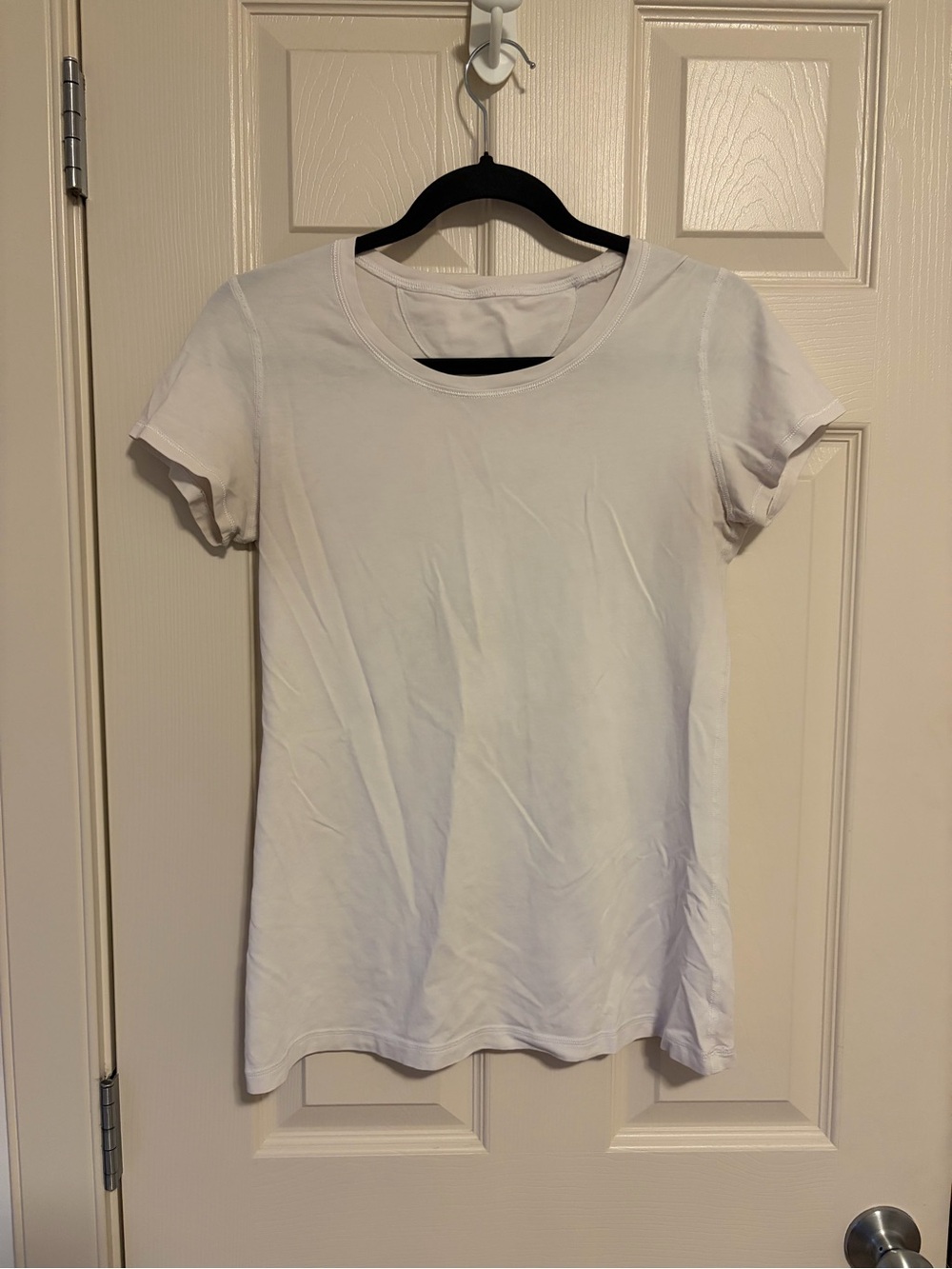 🐢 LULULEMON - Small White Tee - FLAWED